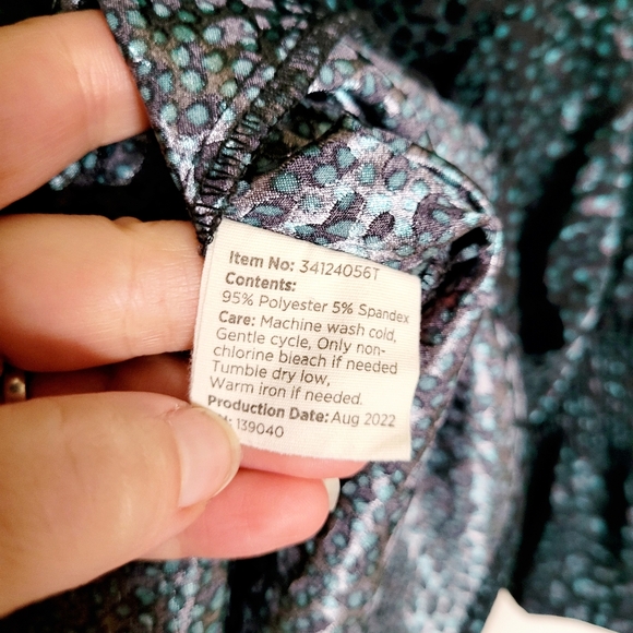 Matilda Jane Good Hart Ruffle It Up Dot Print Blouse - Picture 7 of 7